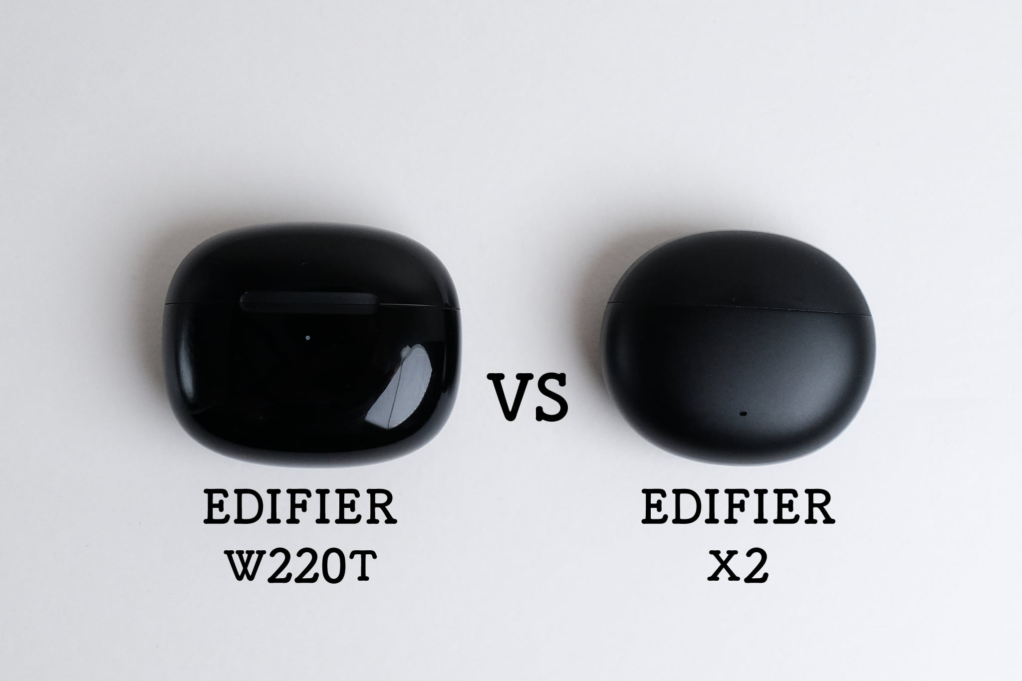 EDIFIER W220T と  EDIFIER X2 を比較してみる