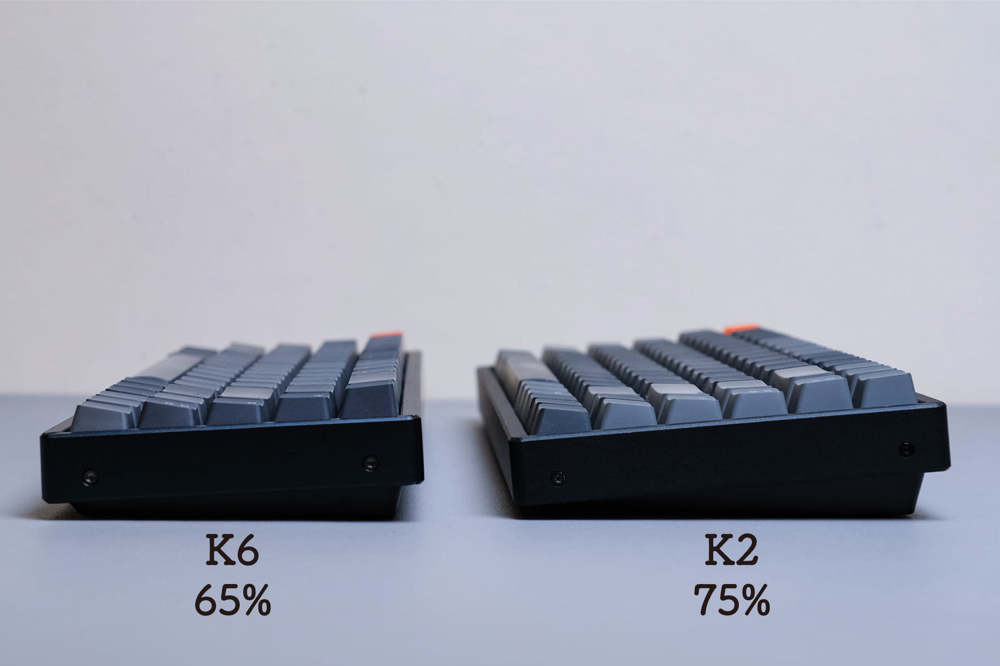 Keychron K6 ｜5つの特徴を徹底解説｜2.「 65%配列 」のコンパクトかつ十分なキー配列